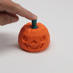 BOOM!!!-Pumpkin-Head-3s.gif Archivo STL ¡¡¡BOOM!!! Cabeza de Calabaza・Modelo para descargar y imprimir en 3D