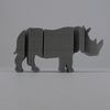 Rhino.gif Download free STL file Text Flip, Rhino • 3D print design, master__printer