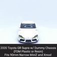2020-Supra.gif 20 GR Supra Body Shell w/ Dummy Chassis (Xmods and MiniZ)