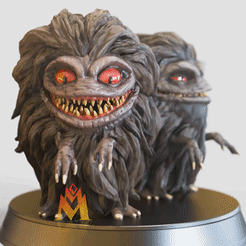 Critters.gif STL file Critters - 80th movies- MONSTER FIGURINE-MONSTER series・3D printable model to download