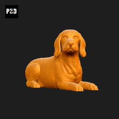 162-Beagle_Pose_09.gif STL file Beagle Dog 3D Print Model Pose 09・3D printer model to download