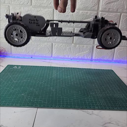 🚗 EdgeX 1/10 3D Printed Full Car Chassis Kit・Free 3D File for 3D ...