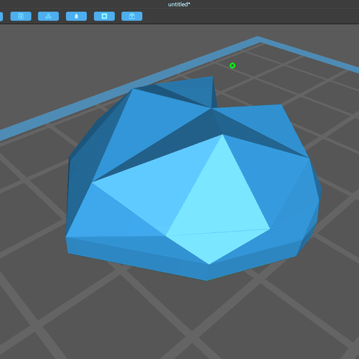 💎 diamond heart updated new・ STL File for ・Cults
