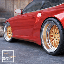 0.gif Fichier 3D Jeu de roues LM Style - Avant et arrière avec pneus pour diecast et RC・Modèle pour impression 3D à télécharger, BlackBox