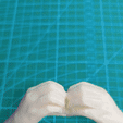 dos-manos-formando-un-corazón-3.gif Two hands forming a heart 🫶 | Hand of young woman | Heart with hands.