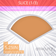 1-3_Of_Pie~5.25in.gif Slice (1∕3) of Pie Cookie Cutter 5.25in / 13.3cm
