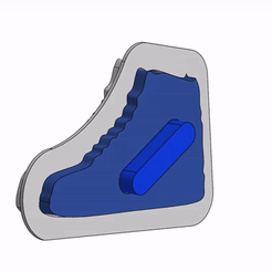 JORDAN-SHOE-CUTTER-GIF.gif Archivo 3D CORTADOR DE ZAPATOS JORDAN・Modelo de impresora 3D para descargar