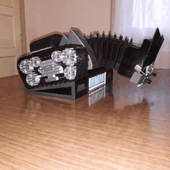 20200725_181252.gif 3D file Dark Knight Tank・Design to download and 3D print, fjv3d