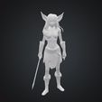 dbx-free-warrior-387493.gif DBX Free Warrior (no texture) Stl Obj Glb for 3D Printer