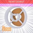 Heart_Donut~2.75in.gif Heart Donut Cookie Cutter 2.75in / 7cm