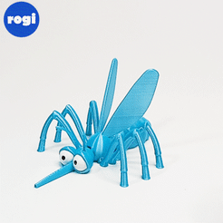 Sequence-02.gif STL file MOSQUITO・Design to download and 3D print, rogistudios