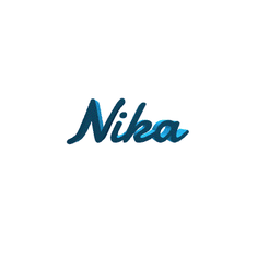 Nika.gif STL file Nika・3D print object to download
