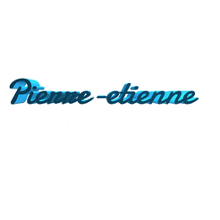 Pierre-etienne.gif STL file Pierre-etienne・3D printing template to download
