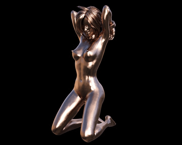 Nude-Girls-In-Cuffs.gif STL file Nude Girls In Cuffs・3D printer model to download, x9s