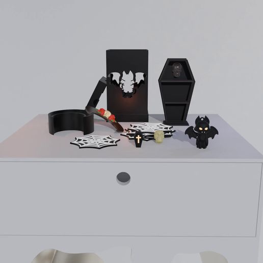 🎁 DARK GOTH GIFT BOX - GOTHIBOX・ 3D File for 3D printing・Cults
