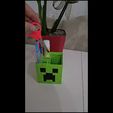Minecraft-Creeper-Pen-Holder-3d-printer-toolbox-2.gif Minecraft Creeper Pencil Case- 3d Printer Toolbox