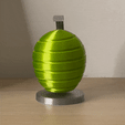 ezgif.com-gif-maker-1.gif Archivo STL Árbol de Navidad flotante cinético・Idea de impresión 3D para descargar
