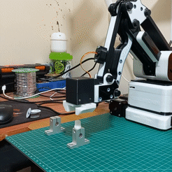 gripper-1.gif Fichier STL Robot ARM・Modèle à télécharger et à imprimer en 3D