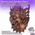 dlb5s_BarongMask_optimized.gif Barong Mask, 3D Printable Artisan Wood Sculpture for your Home Decoration