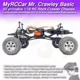 MRCC_MrCrawley_1500x1500.gif MyRCCar Mr. Crawley Basic. 1/10 RC Rock Crawler Chassis with Customizable Wheelbase from 253 to 313mm