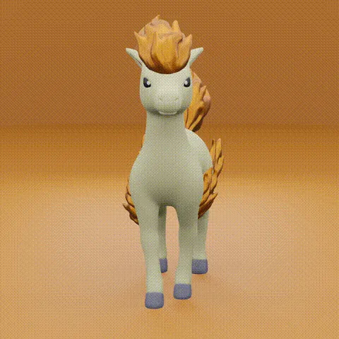 Ponyta2.gif Paquet Pokemon No. 001-151 Génération I