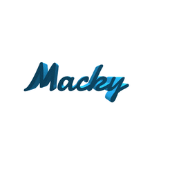Macky.gif STL file Macky・Design to download and 3D print