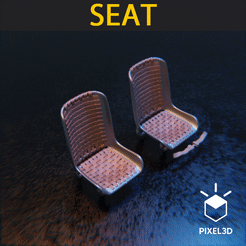 Sem-Título-1.gif 3D file Hot Rod Seat - 31AUG22-S17・Model to download and 3D print, Pixel3D