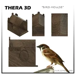Il-mio-video-34.gif Bird house, bird cage for sparrows