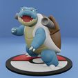 Blastoise1.gif Pokemon No. 009 Blastoise