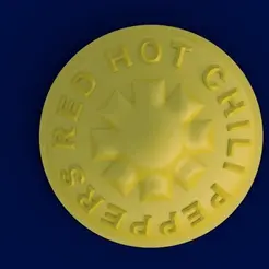 Red-Hot-Chili-Peppers.gif Red Hot Chili Peppers - HIGH RELIEF BUTTON
