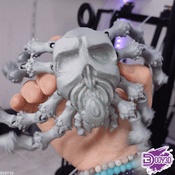 ezgif.com-gif-maker-9.gif Download STL file Articulated Skulltula • 3D printer model, BODY3D
