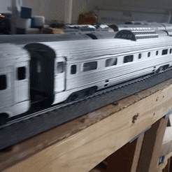 20220905_134352.gif Archivo STL Coche Streamliner Dome de Santa Fe escala h0・Diseño imprimible en 3D para descargar, askamodels