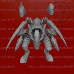 🛰 Space Bug 3・ 3D File for 3D printing・Cults