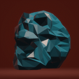 lowpoly2.gif LOW POLY SCREAMING SKULL