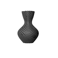 Gif.gif STL file Vase 4・3D printer model to download, Khanna3D