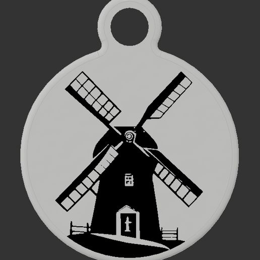 Windmill.gif Windmill Keyring
