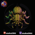 GIF-21.gif ARANHA FLEXÍVEL - HALLOWEEN 3MF E STL