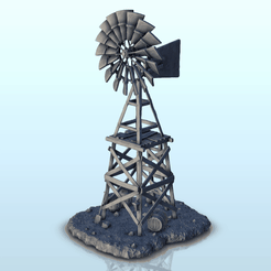 GIF-B14.gif Файл STL Ветряная мельница из дерева (14) - Шестиствольный звук Desperado Old Chronicles Gunfight Gutshot Blackwater Gulch・Идея 3D-печати для скачивания
