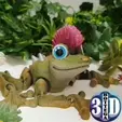 cults-3.gif Articulated Punk Frog, toy, flexy, funny, cute, flexi
