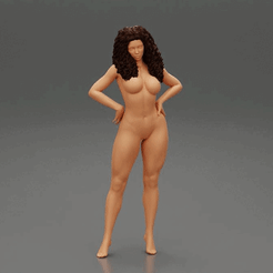 ezgif.com-gif-maker-5.gif Fichier STL Femme Figure Nue 9 Modèle d'impression 3D・Modèle pour impression 3D à télécharger, 3DGeshaft
