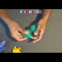 flip-hatch-gif.gif STL-Datei FLIP HATCH・Modell für 3D-Drucker zum Herunterladen, Chuma1