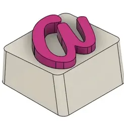a.gif Fichier 3D gratuit KEYCAP BARBIE・Design à télécharger et à imprimer en 3D