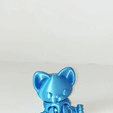gatitoto.gif STL file Flexi Bear Cat・Template to download and 3D print