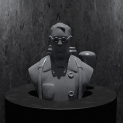 20230122_212342.gif STL file Bust of Medic from Team Fortress 2・3D printable model to download