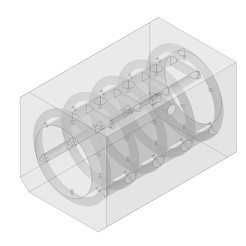 Airbearing_Conzept_wp0010.gif STL file Airbearing - Air Bearing Concept・Design to download and 3D print