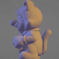 mario.gif OBJ file Mario cat pack・Model to download and 3D print, Ezequiel_510