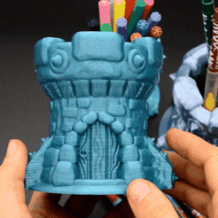 1.gif Fichier STL La tour des crayons・Objet imprimable en 3D à télécharger