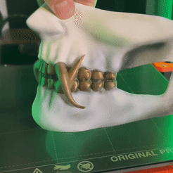 Oni-Mask.gif OBJ file Samurai Oni Mask | Wearable・3D print object to download, Frankly_Everything