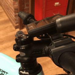 Hnet-image (1).gif Fichier STL Support de vélo Cateye Volt 300 et 200・Objet pour imprimante 3D à télécharger