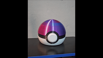 PokeBall - Case - Stand - Dualsense/Switch pro controller 1-2